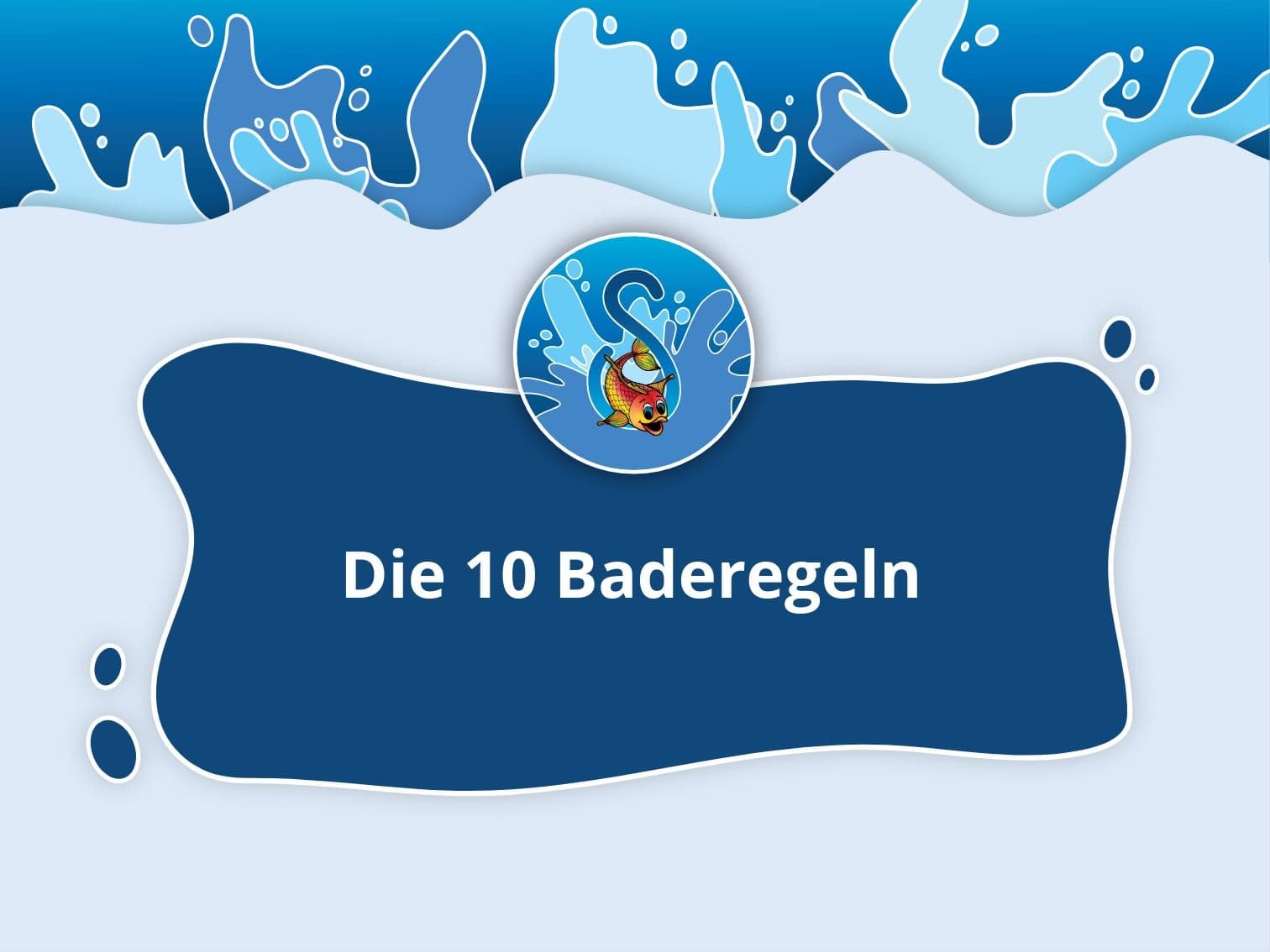 Die 10 Baderegeln: Unser kurzer Familienmoment vor dem Wasser